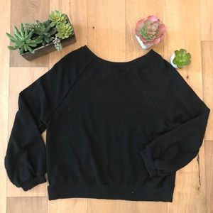 Abercrombie & Fitch black sweater